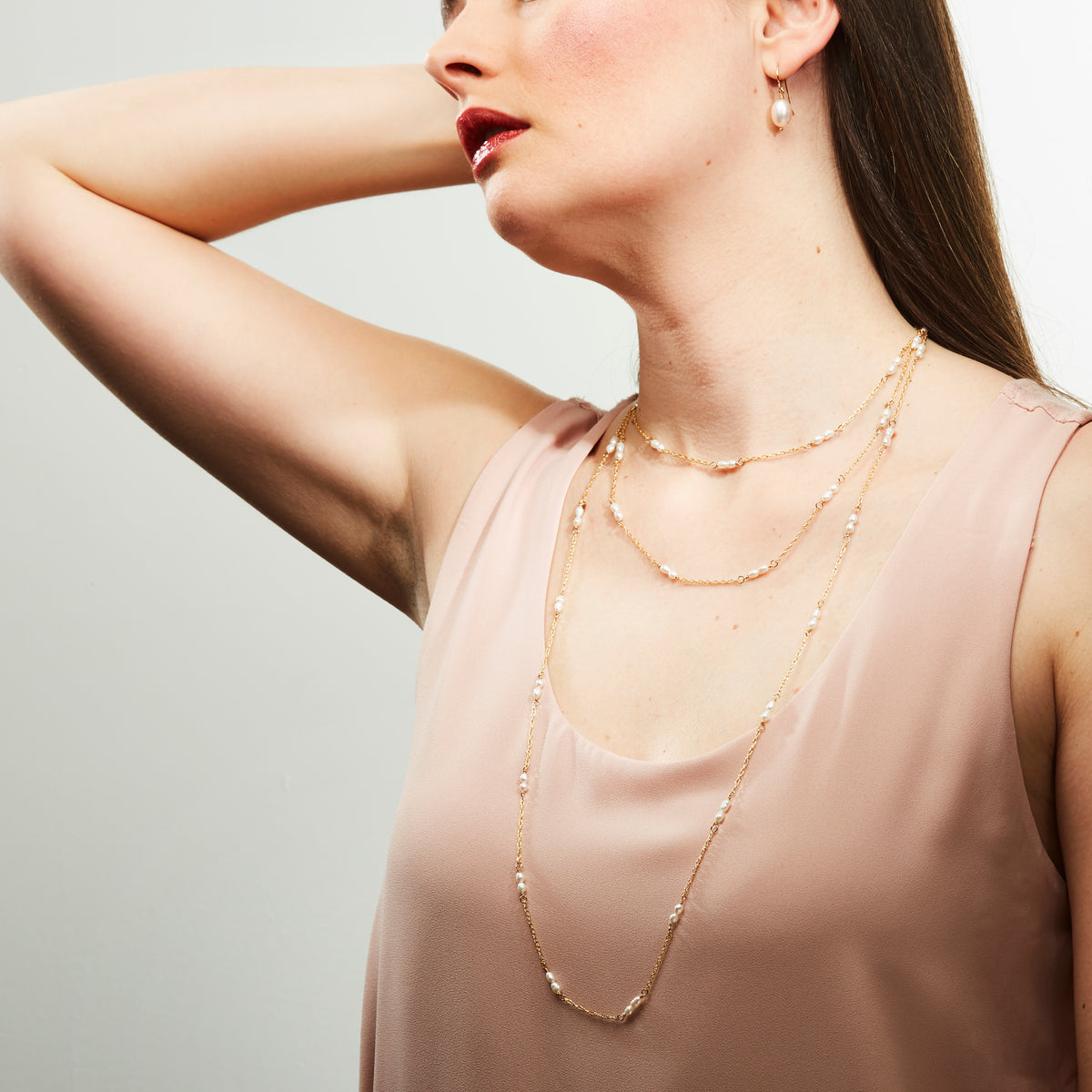 Layered Guapa Pearl Necklace