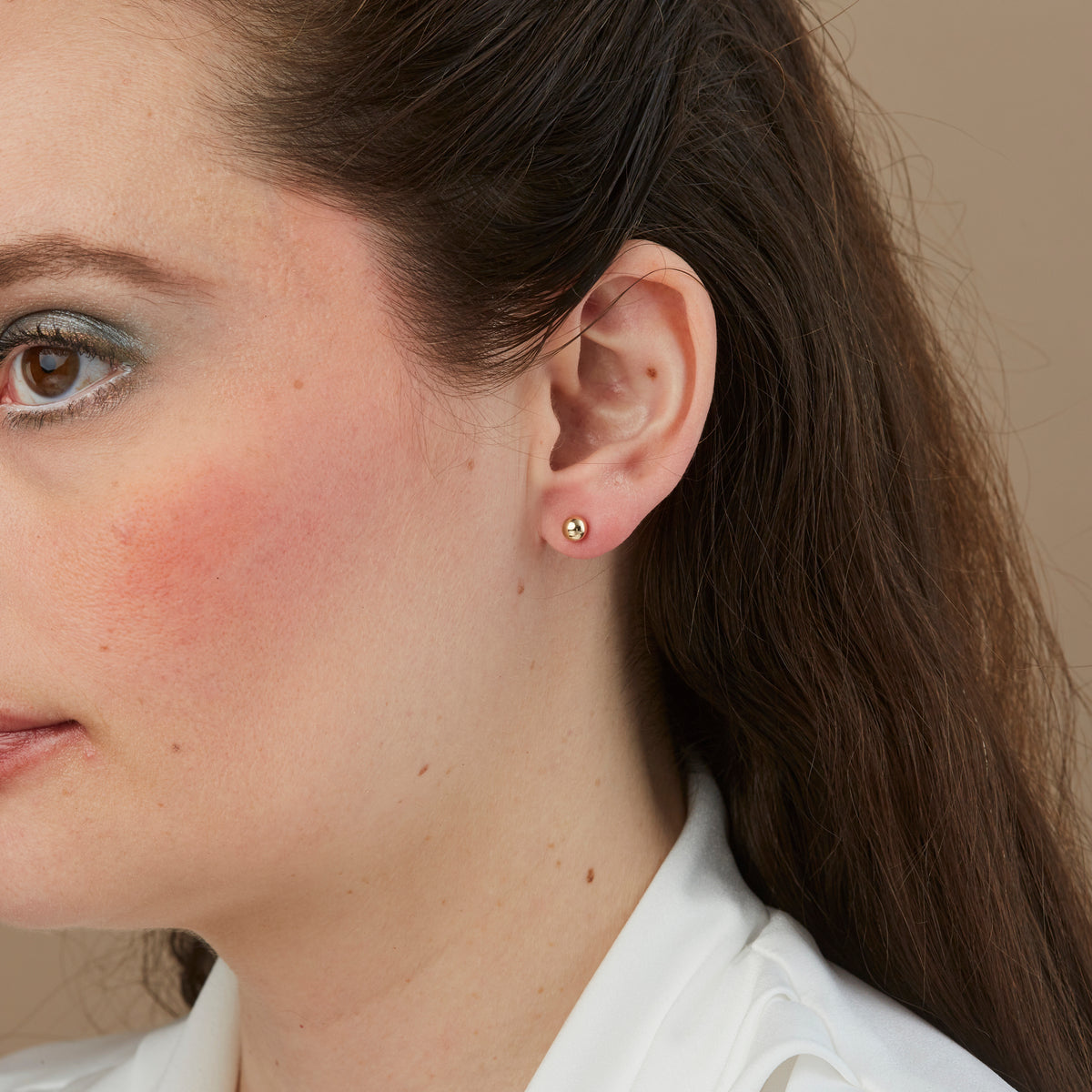 Gold Ball Studs
