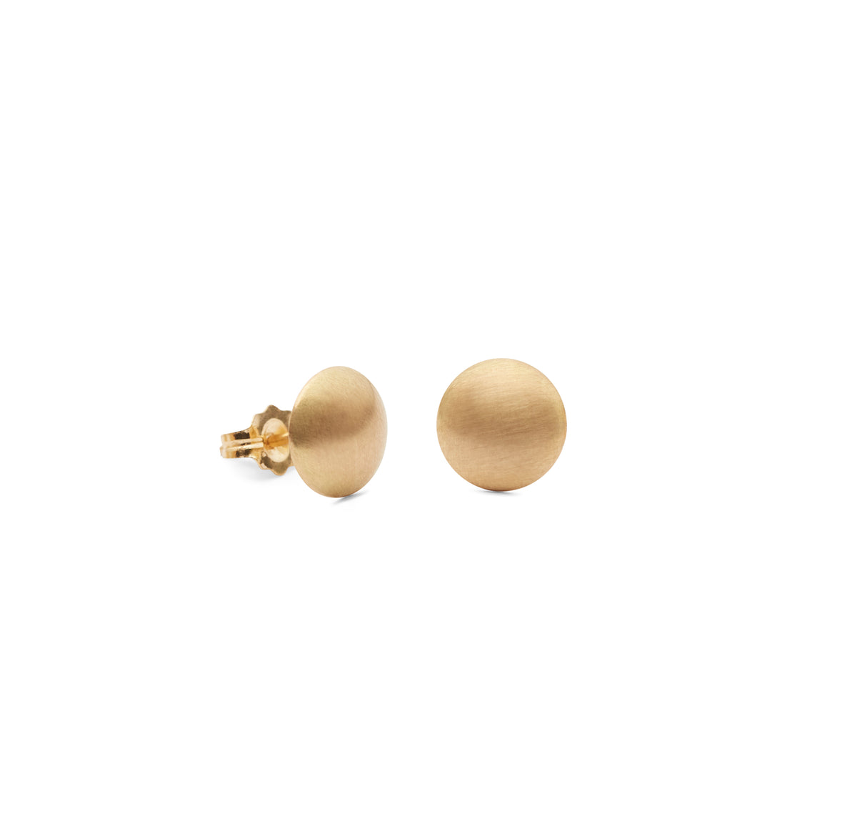 Gold Disc Studs